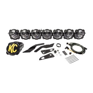 Can-Am Maverick X3 MAX LED Light Bar - Overhead - KC HiLiTES - Pro6 Gravity LED - Black - `17-`23